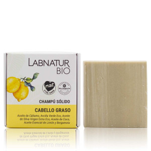 Shampoo Sólido para Cabelos Oleosos - Labnatur BIO - 75g