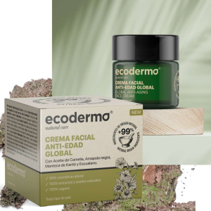 Creme Facial Antienvelhecimento Global - Ecoderma - 50ml