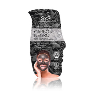 Carvão Preto - Máscara Facial - SYS - 10ml