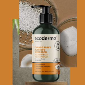 Nourish & Repair Mild Shampoo - Ecoderma - 500ml